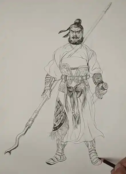 画五虎上将～张飞