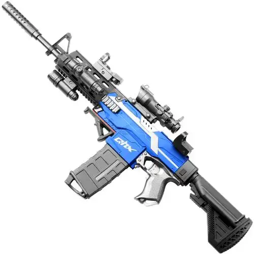 m416电动连发软弹儿童玩具男孩子仿真吃鸡玩具满配电动玩具枪