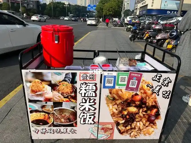 鸟儿有虫吃 却发现有人更早 又是摆烂的一天#长沙县  #糯米饭  #摆摊