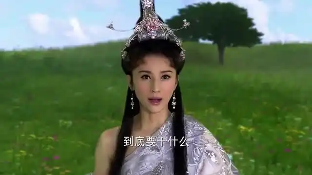 云霄与碧霄来到黄河阵质问琼霄为何要困住二位娘娘