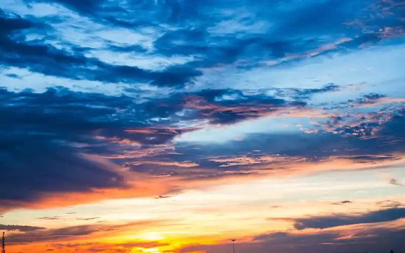 下载壁纸 2880x1800 天空,云彩,日落,黄昏 桌面背景