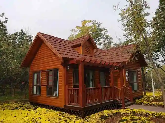 好消息,木屋施工