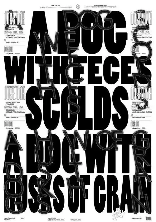 韩国设计师joonghyuncho海报设计作品