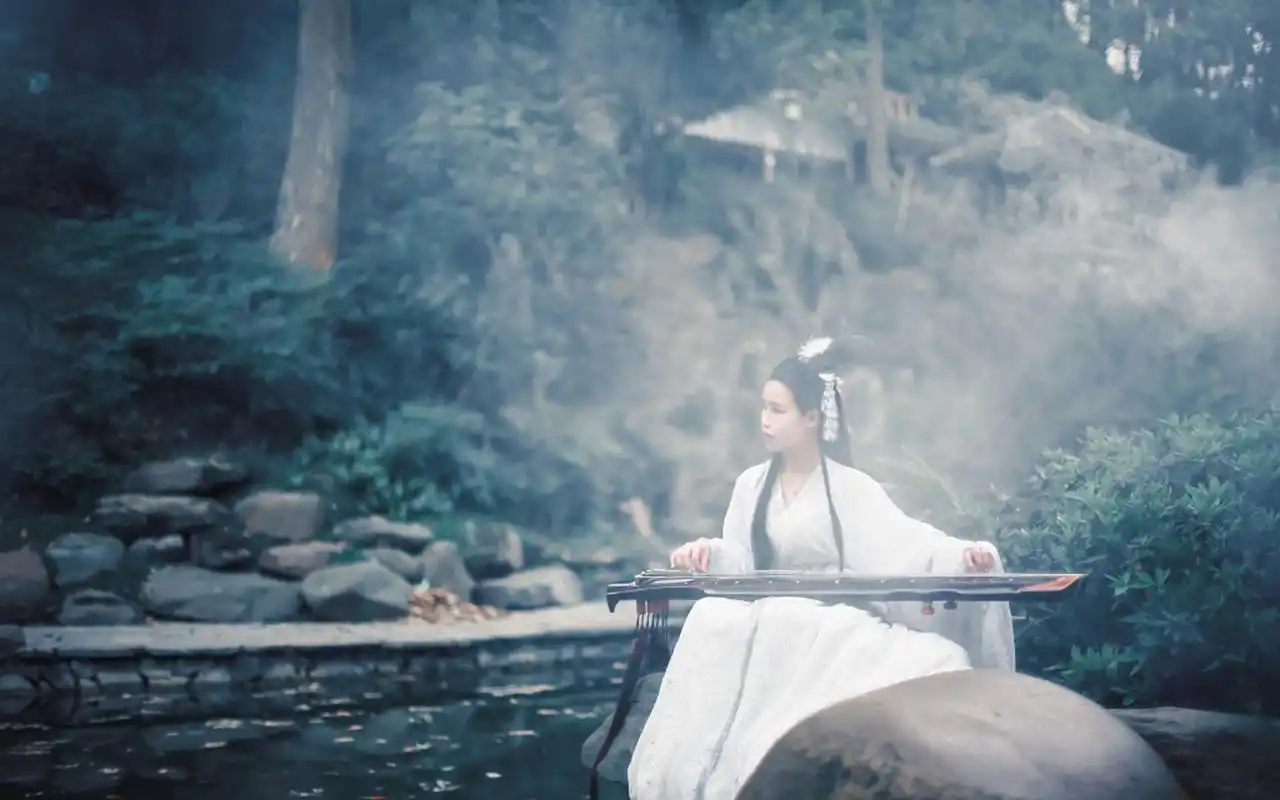 古风仙气美女写真图片桌面壁纸高清大图预览1920x1200_美女壁纸下载