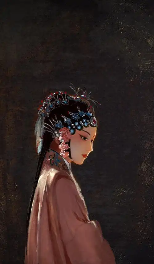 戏曲| 青衣 古风插画|插画|创作习作|砚夕 - 原创作品 - 站酷 (zcool)