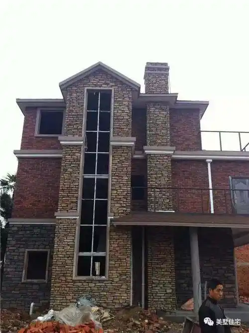 农村自建房外墙装饰,都流行这样做,后悔知道晚了!