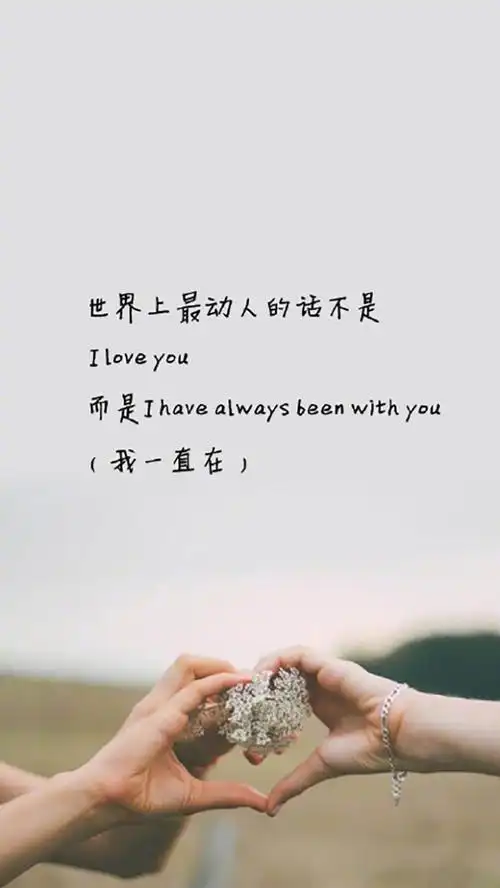 唯美爱情文字语句