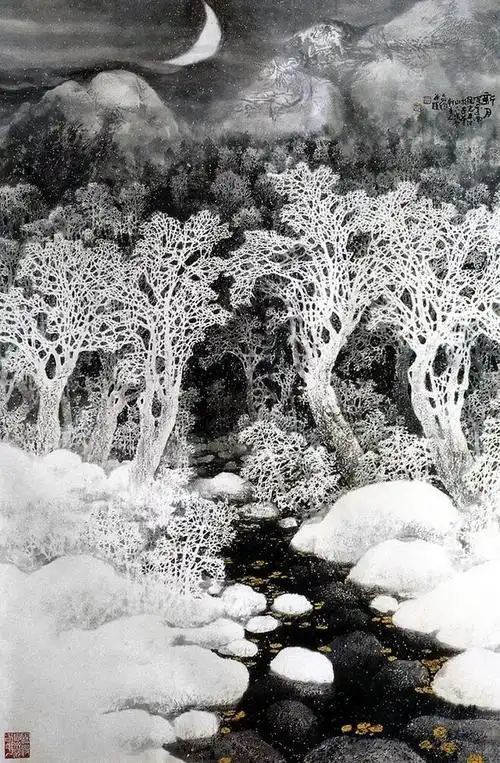 王自修,当代著名画家,留白冰雪画的创始人,中国公益事业形象大使,国家