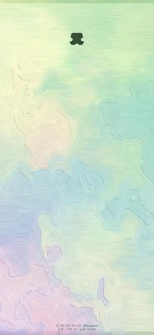 iphone xs和xs max多彩锁屏壁纸下载 苹果xs锁屏壁纸大全