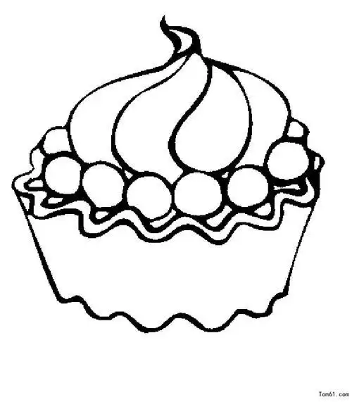 茶楼点心的简笔画步骤