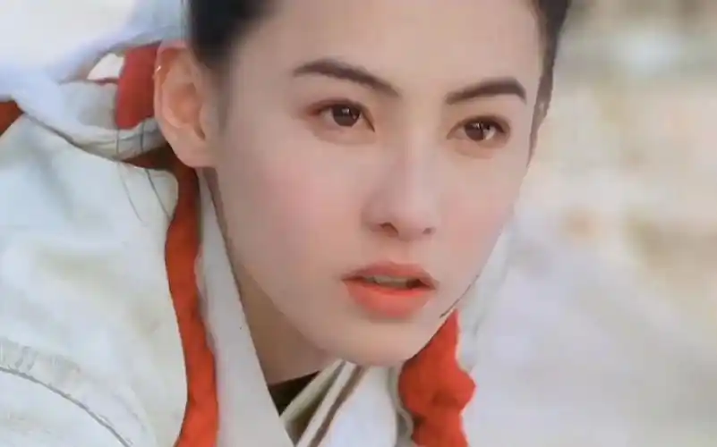 张柏芝 拍古装简单贴头皮造型就足够,老天爷赏饭吃.