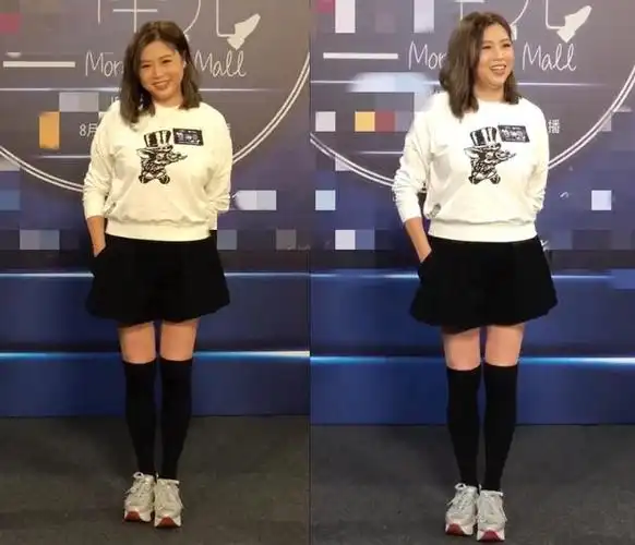 54岁tvb喜剧演员梅小惠罕露面双下巴明显肥一圈转幕后做节目