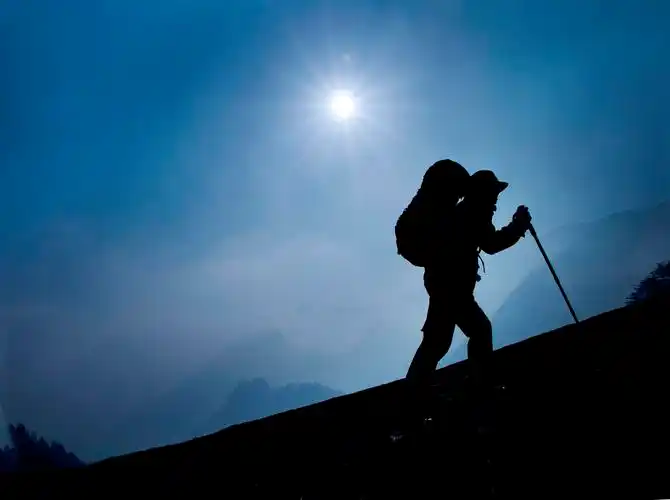 户外运动照徒步登山照 户外运动有哪些