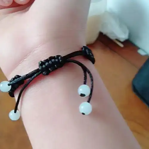 手工编织线一缕青丝情侣手链绳编手链的绳子红绳线手链编织绳项链吊坠