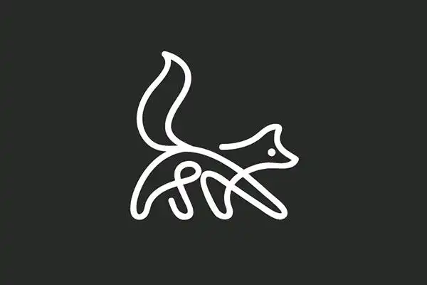 单线线条logo设计-2017年10个最受欢迎的或即将到来的logo设计趋势