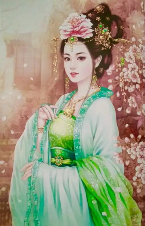 古装手绘美女 古风美人 - 堆糖,美图壁纸兴趣社区