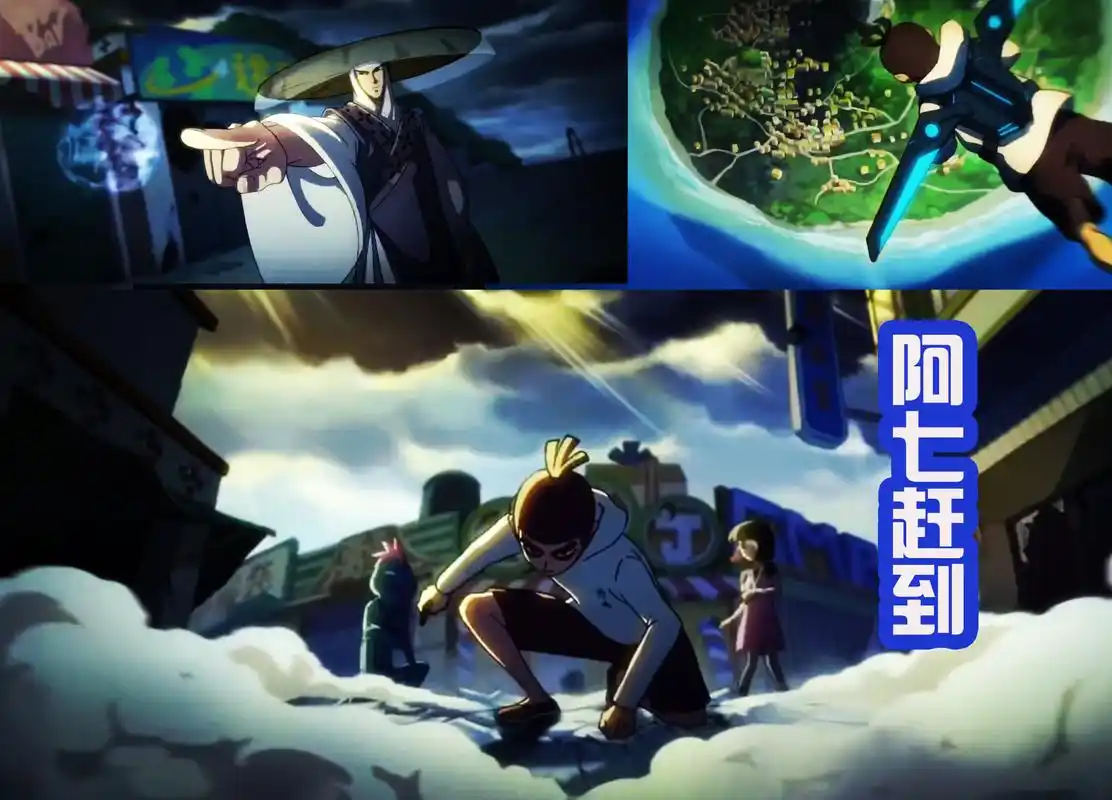 原创伍六七大电影预告公布:暗影刺客斗笠男,独自挑战整个小岛!