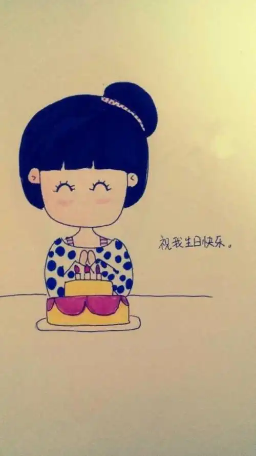 祝我生日快乐