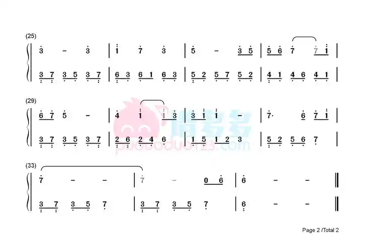 金玟岐落砂钢琴谱