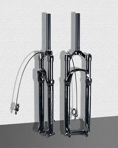 bicycle fork山地车前叉线控气叉减震避震前叉27.5寸29寸跨境货源