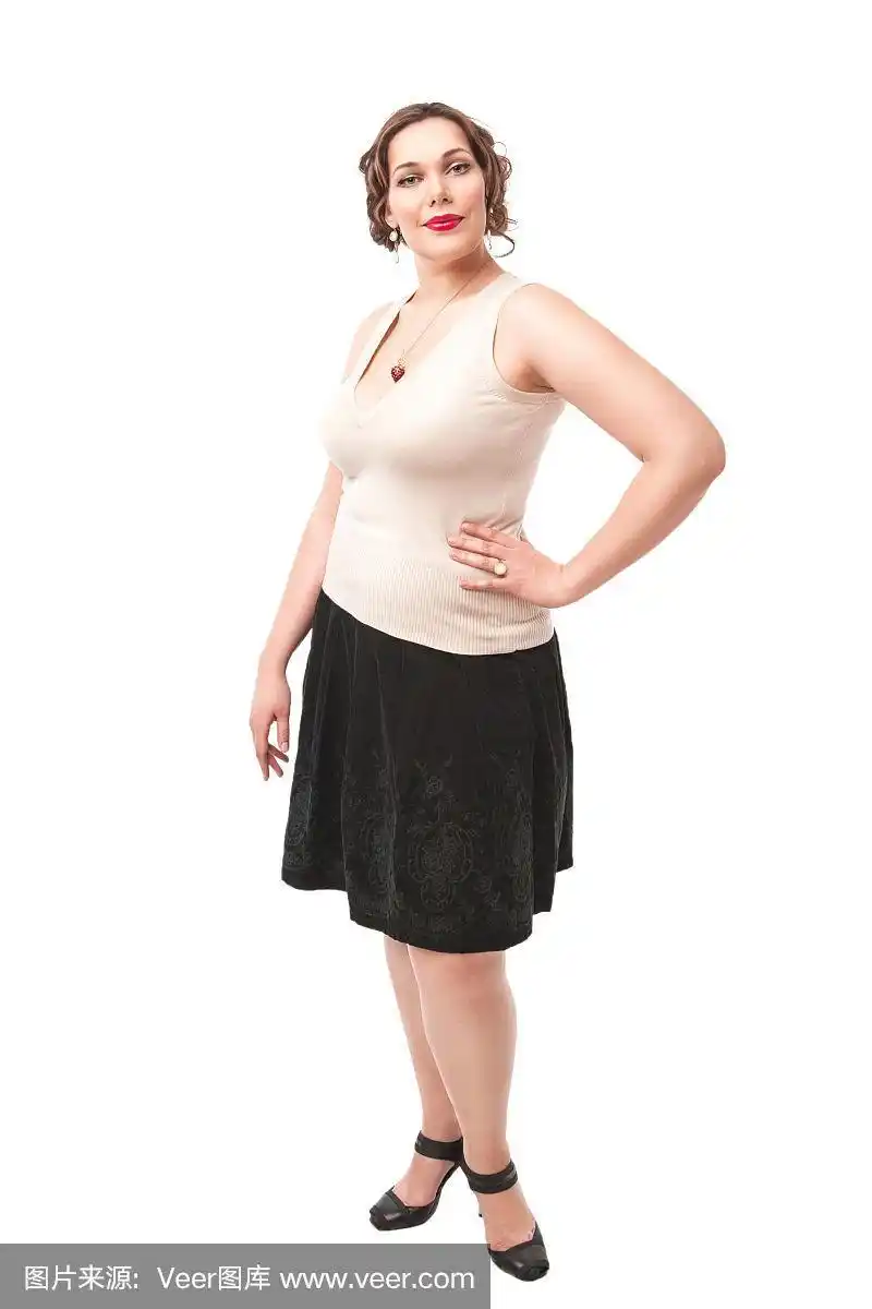 漂亮的大码女人