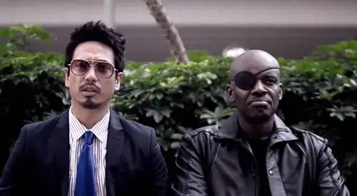 《钢铁侠》主演小罗伯特·唐尼撞脸的香港艺人郭伟亮(eric kwok)