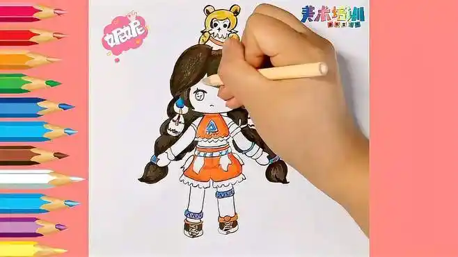 迷你世界妮妮这样画,简单又好看-教育视频-搜狐视频