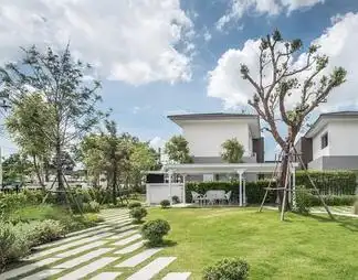 小区楼区窗外外景贴图