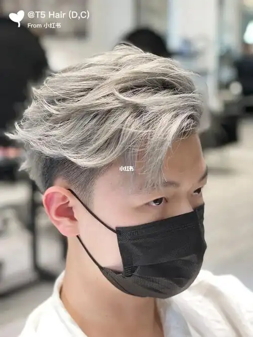 男生发型奶奶灰bydct5hairrowland