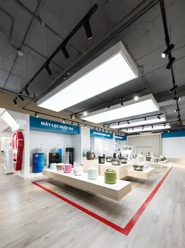 sunhouse厨房电器用品展厅店铺空间设计