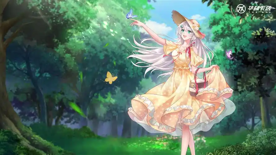 天选姬森林精灵华硕壁纸