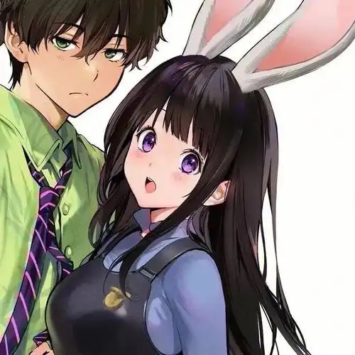 不易撞的情侣头像