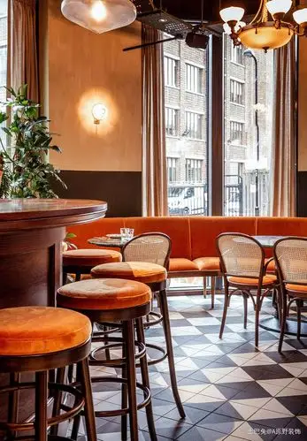 210平英式风格餐厅设计功能区其他功能区设计图片赏析