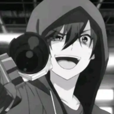 动漫高冷黑白男生头像男生伤感的高清黑白动漫头像图片