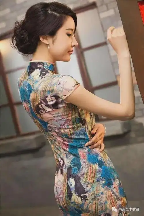 太美了透过旗袍看摄影师镜头下的美女们