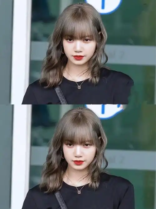 lisa这个发色简直了