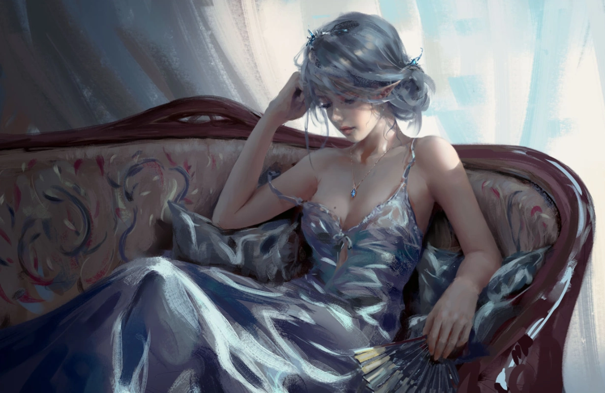 《鬼刀》系列漫画壁纸,高清无水印图集,仙女必备壁纸!