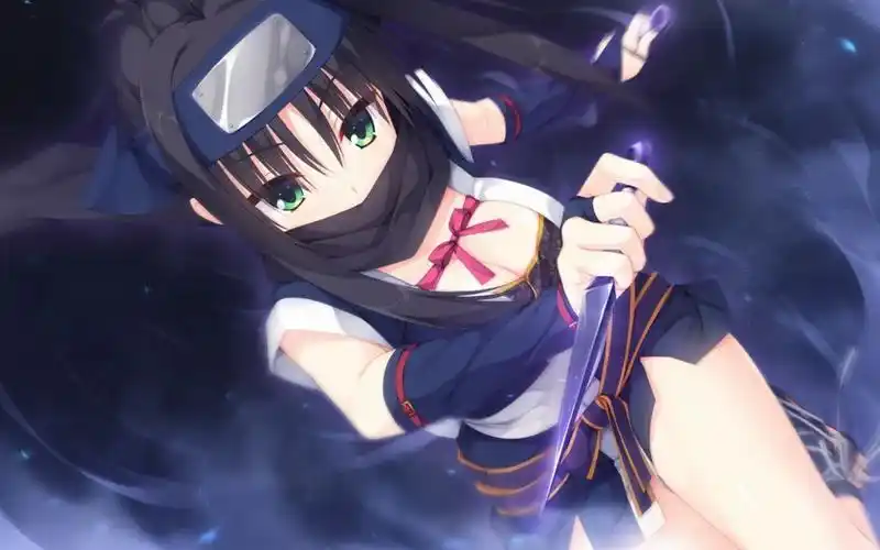 300英雄【黑羽】黑新皮肤(常陆茉子)测评,这此皮肤做的很细,就和你一