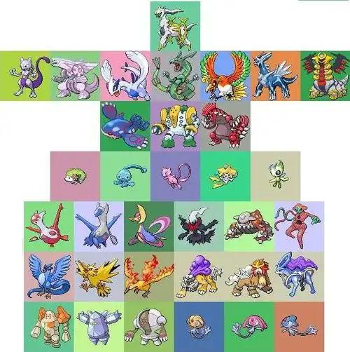 宠物小精灵神兽图片?