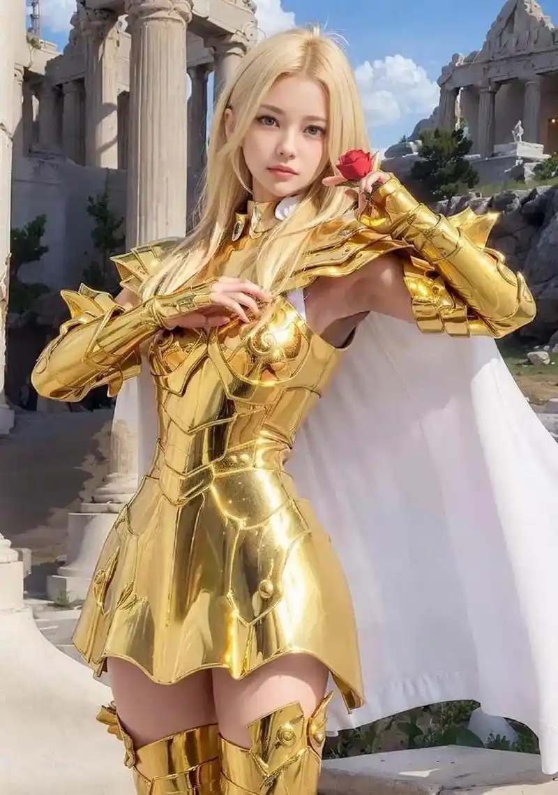 这是女版圣斗士星矢里的黄金圣斗士,有谁知道都是什么星座的吗?