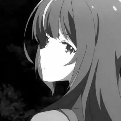 抑郁哭泣女生动漫头像动漫头像:微丧女生头像黑白伤感动漫头像动漫
