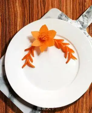 美丽的胡萝卜拼花
