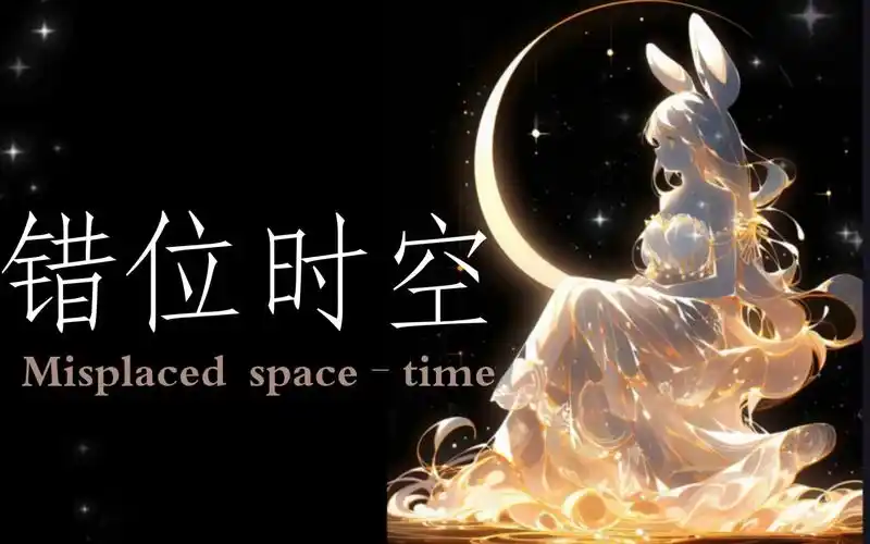 【动态歌词排版】错位时空丨艾辰丨"我吹过你吹过的晚风,那我们算不算