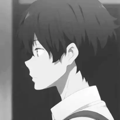高清男生黑白动漫头像高清又丧又酷的头像男动漫图片
