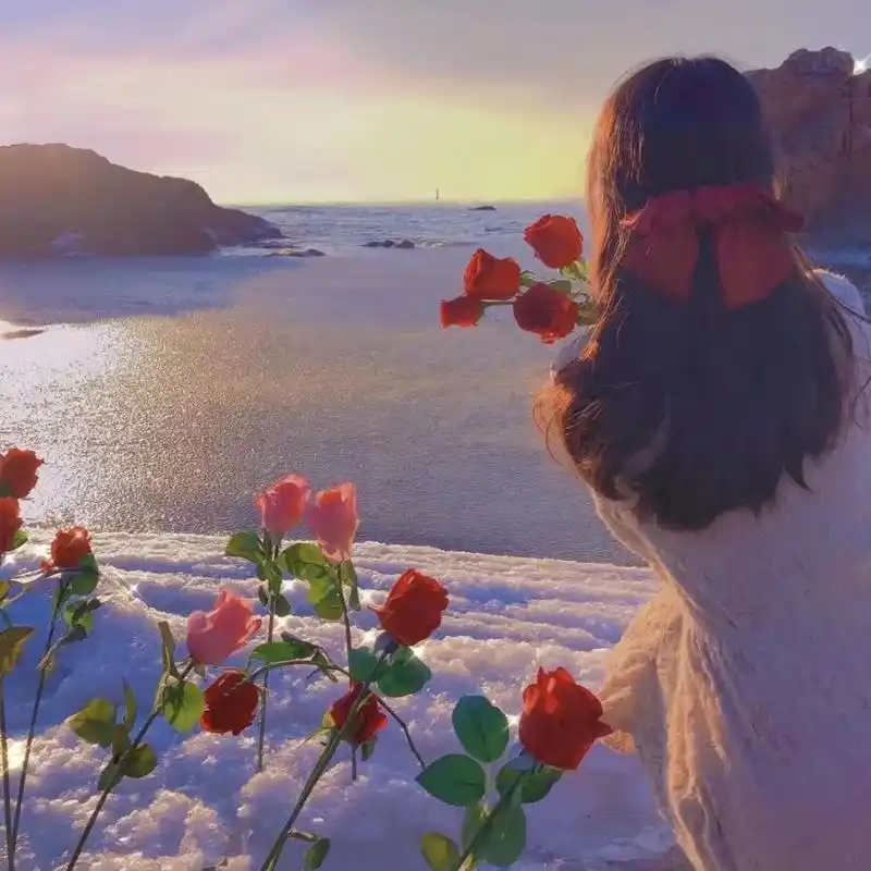 女生头像 不露脸的背影头像