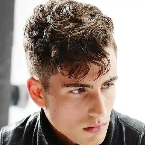 男生卷发适合什么发型?喜欢卷发的男士们进来看看-图2