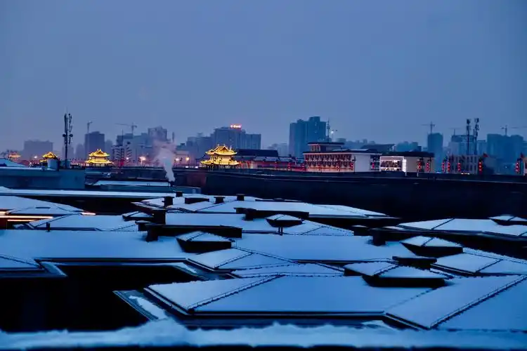 你的城市冬天是什么样的景色