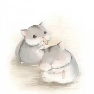 qq微信仓鼠头像