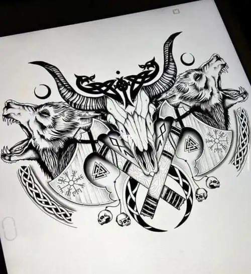 精品手稿分享#刺青  #纹身  #鲜花分享