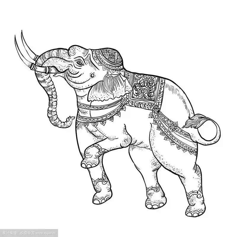 白象——泰国传统艺术